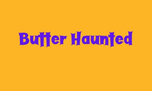 Butter Haunted Font Free Download 
