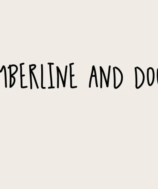 Chamberline and Doodle Vector Font Free Download