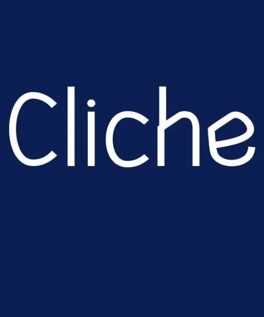 Cliche Font Free Download
