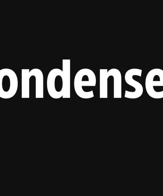 Condensed Font Free Download