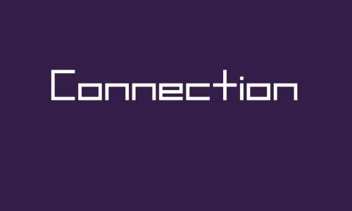 Connection Regular Font Free Download