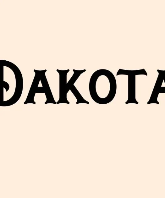 Dakota Font Free Download