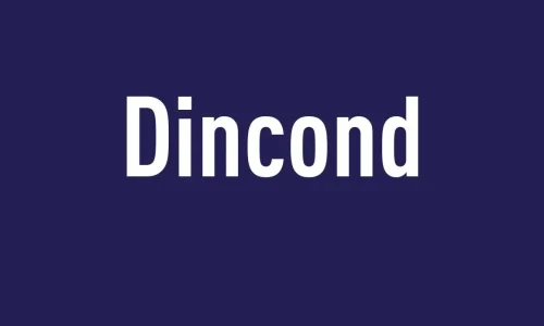 DINCOND Font Free Download