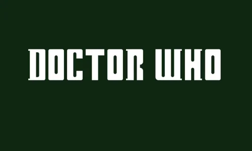 Doctor Who Regular Font Free Download