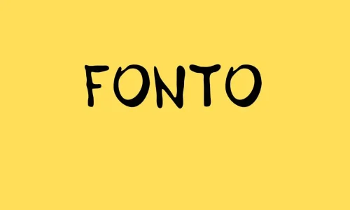 Fonto Font Free Download