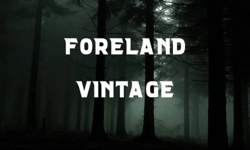 Foreland Vintage Font Free Download