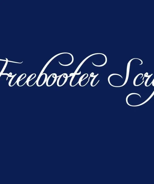 Freebooter Script Font Free Download