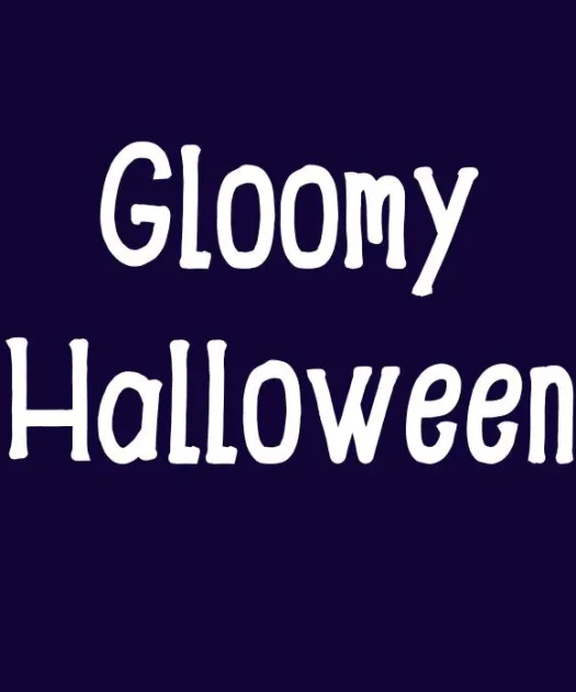Gloomy Halloween Font Free Download 