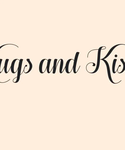 Hugs and Kisses Font Free Download