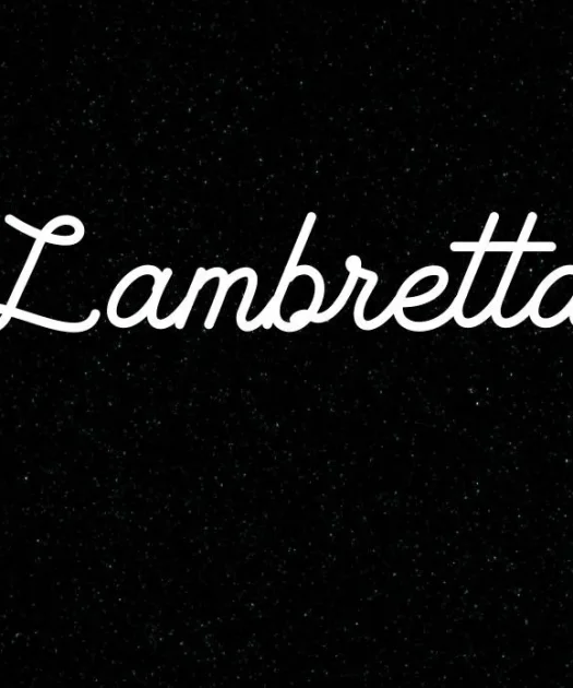 Lambretta Font Free Download