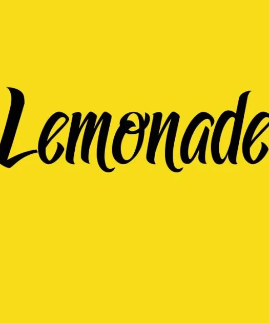 Lemonade Font Free Download