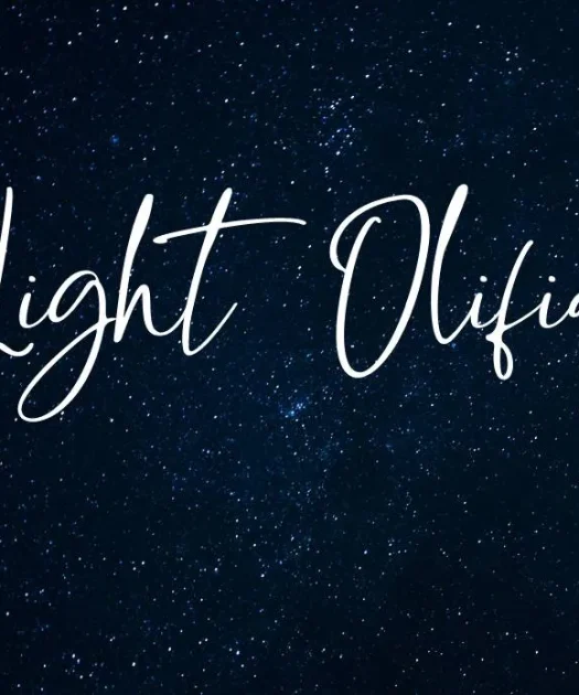Light Olifia Font Free Download