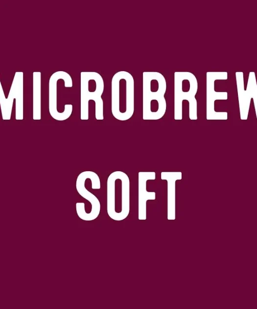 Microbrew Soft Font Free Download