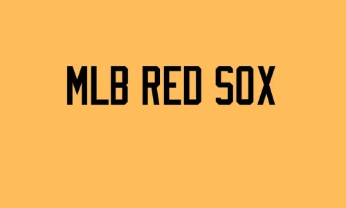 MLB Red Sox Regular Font Free Download
