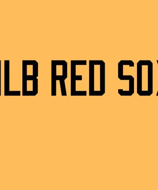 MLB Red Sox Regular Font Free Download