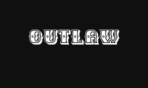 Outlaw Font Free Download