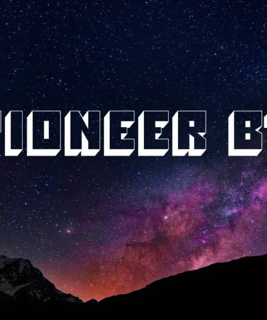 Pioneer BT Font Free Download