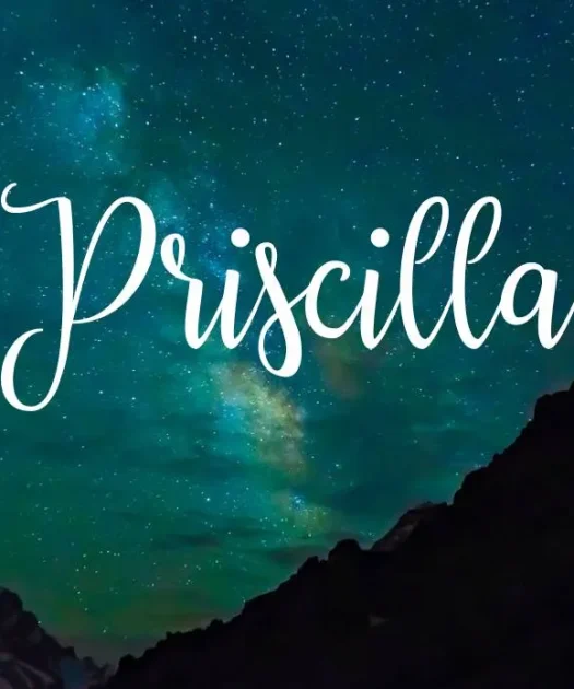 Priscilla Font Free Download 