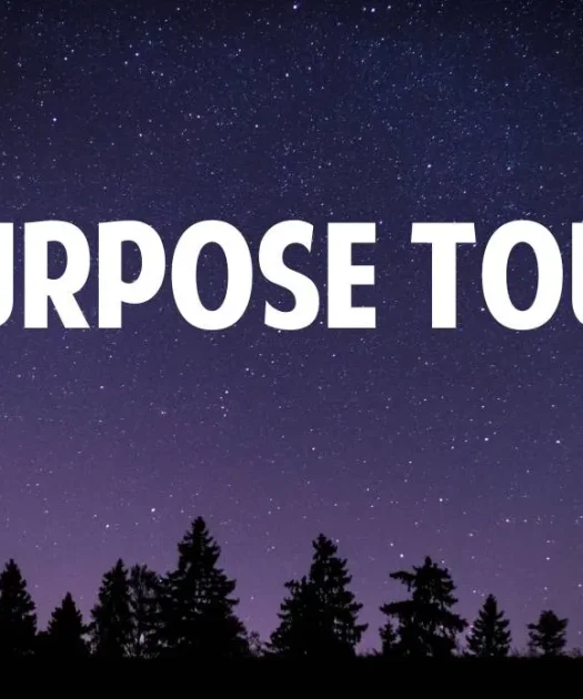 Purpose Tour Font Free Download