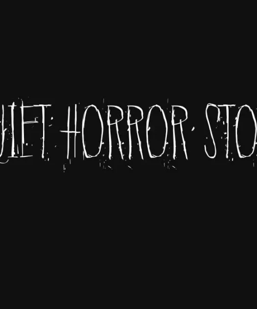 Quiet Horror Story Font Free Download