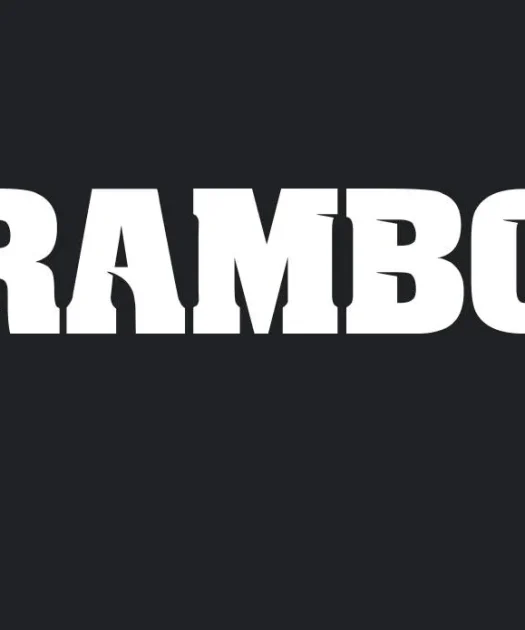 Rambo Font Free Download