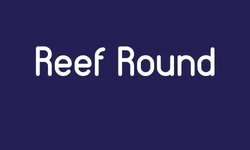 Reef Round Font Free Download
