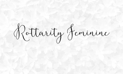 Rottarity Feminine Script Font Free Download