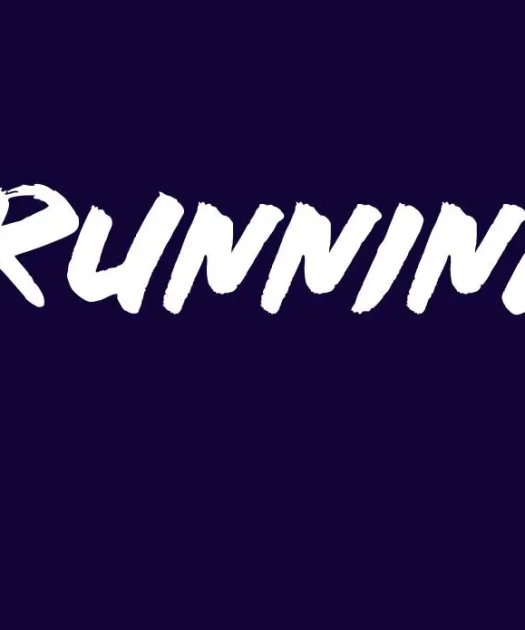 Running Font Free Download
