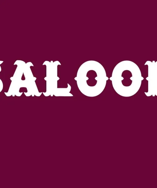 Saloon Font Free Download