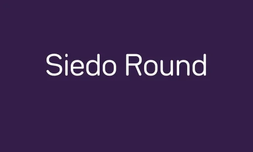 Seido Round Font Family Free Download