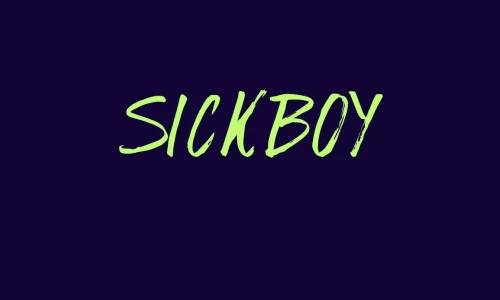 Sickboy Font Free Download
