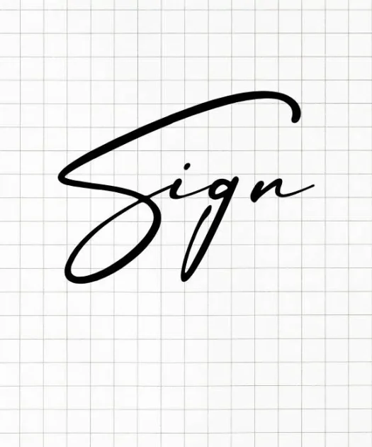 Sign Font Free Download