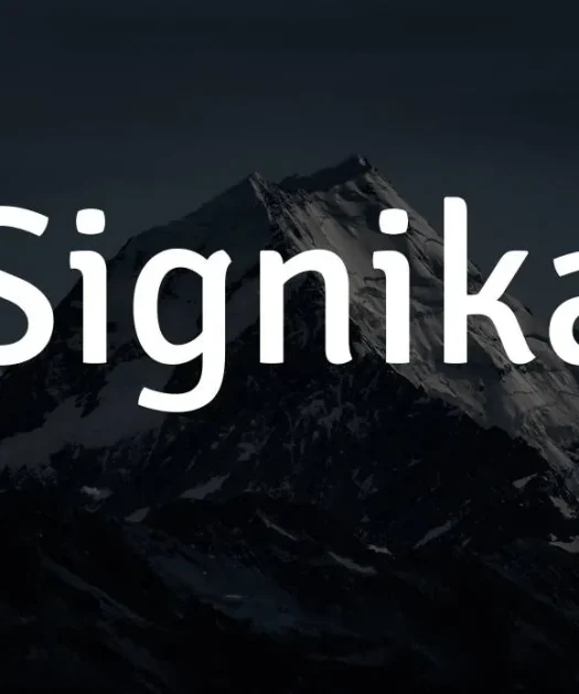 Signika Font Free Download