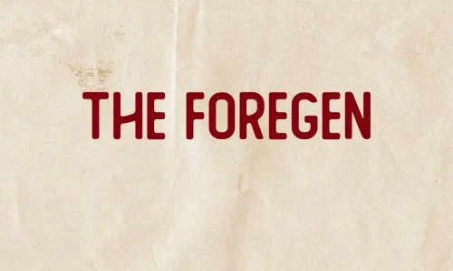 The Foregen Vintage Font Free Download