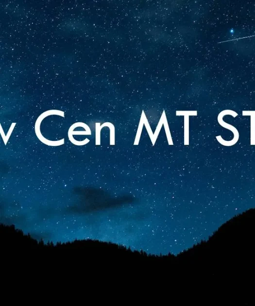 Tw Cen MT Std Font Free Download