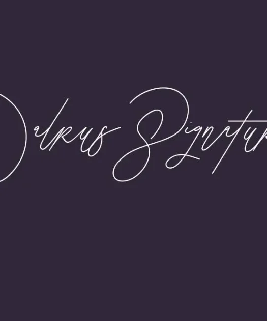 Walrus Signature Font Free Download