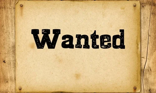 Wanted: An Old West Style Font Free Download