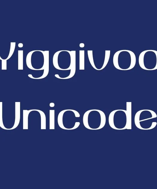 Yiggivoo Unicode Font Family Free Download