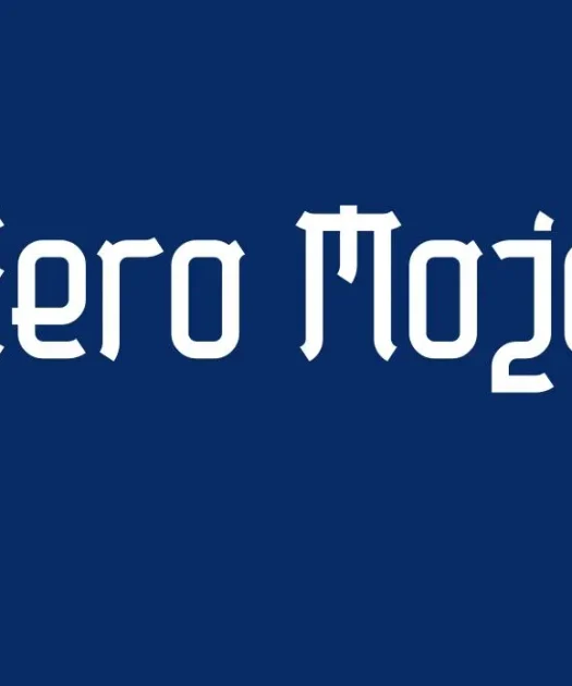 Zero Mojo Font Free Download