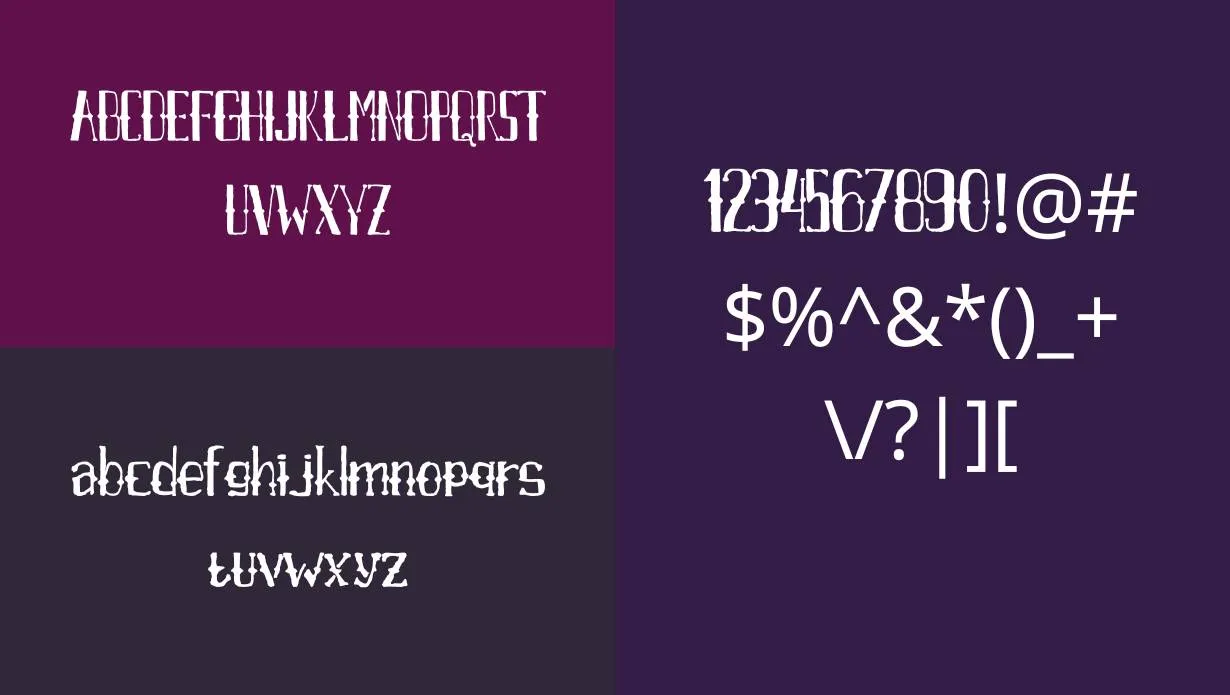 Airpena Rustic Display Font