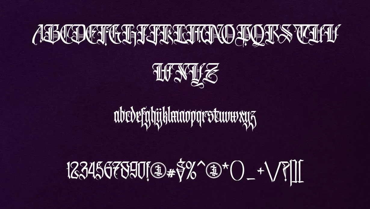 Avertastevia Gothic Font