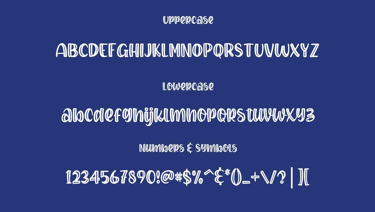Baby Monkey Font