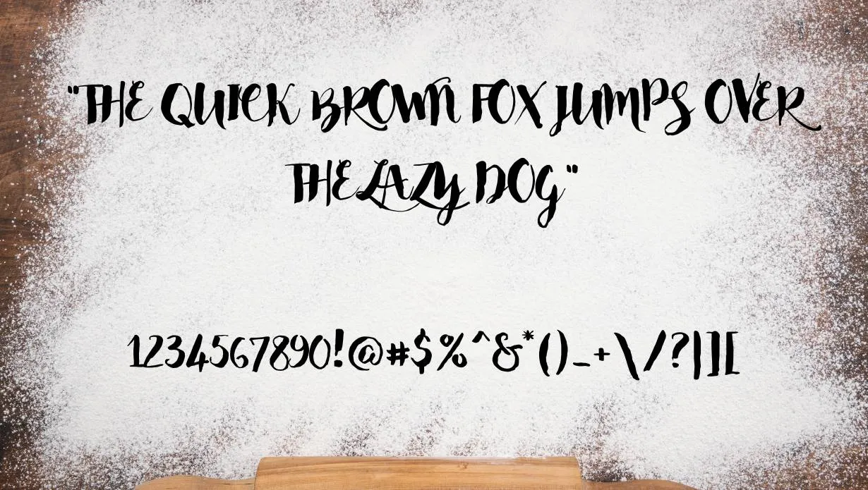 Bakery Font