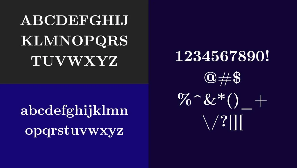 Cmu Serif Font