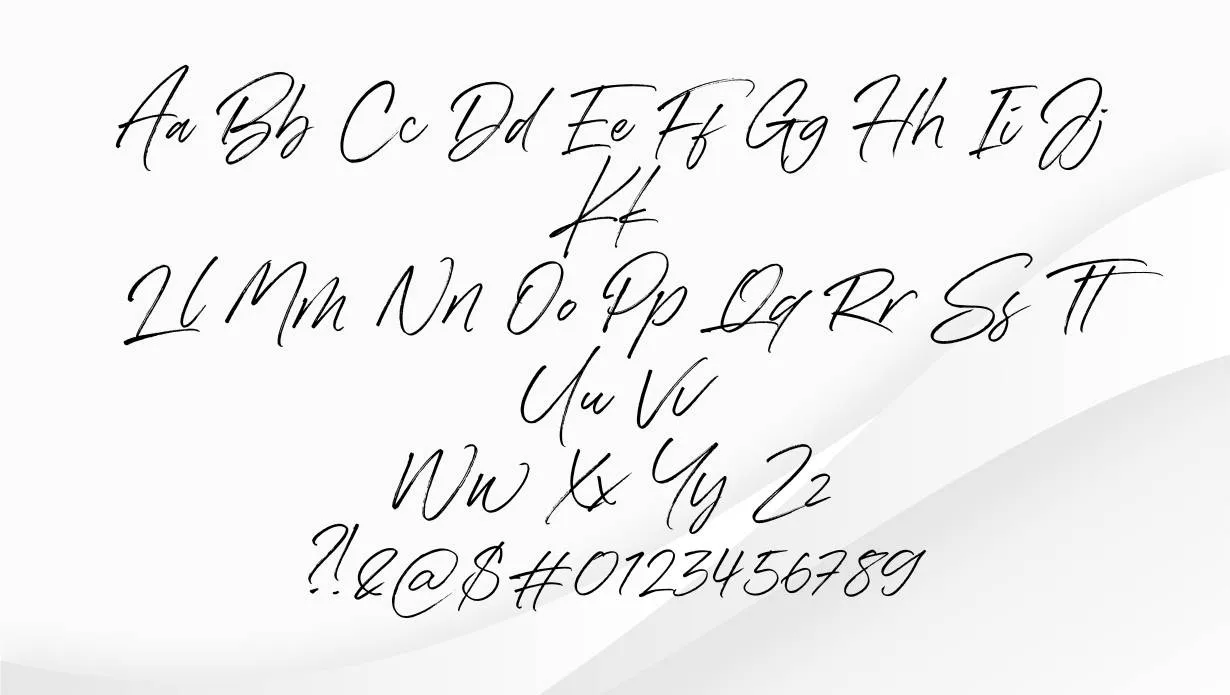 Denmark Handwritten Font