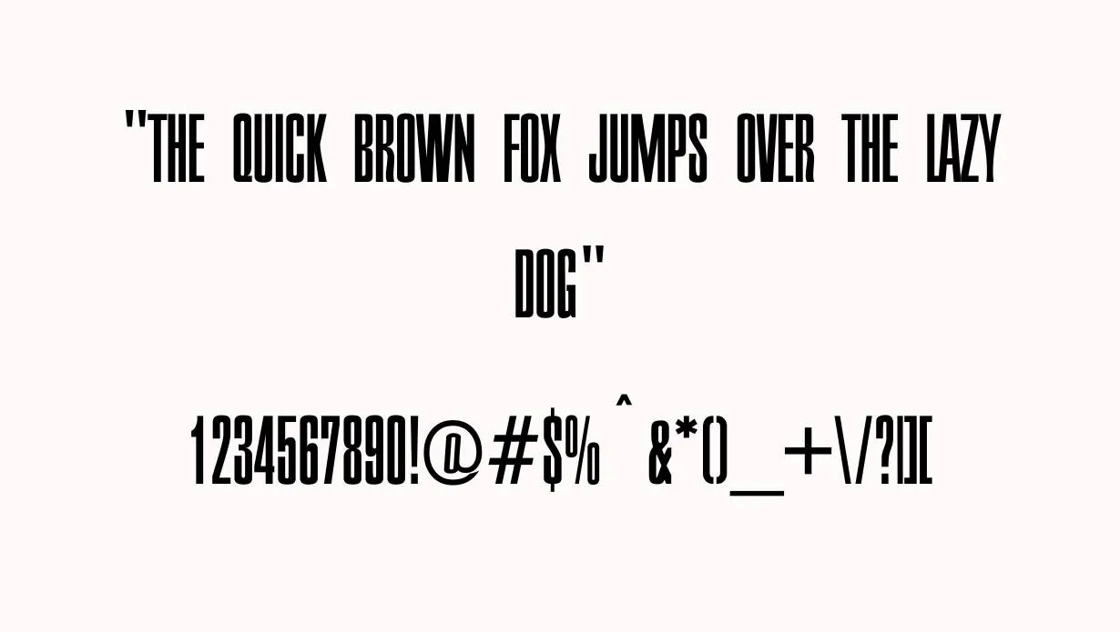 Executive Font