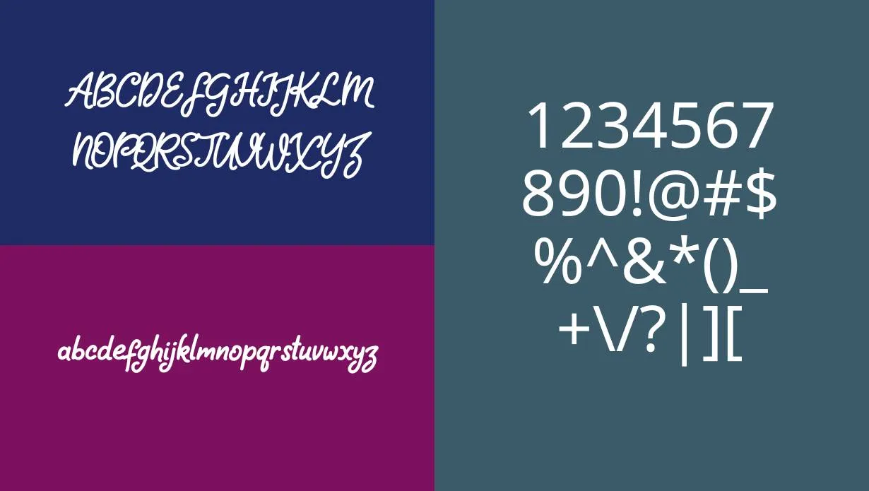 Falling Button Font