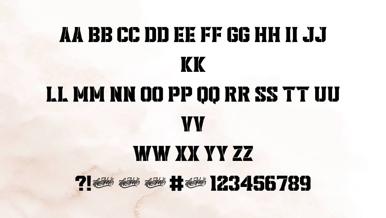 Headcorps Lordcorps Display Military Font Free Download