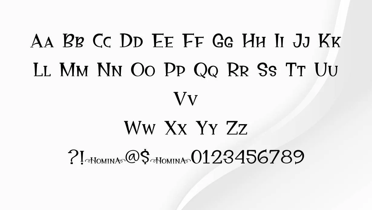 Homina Font