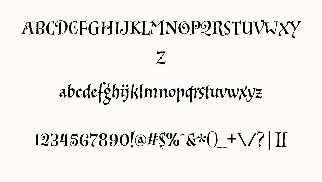 Inkpot Font